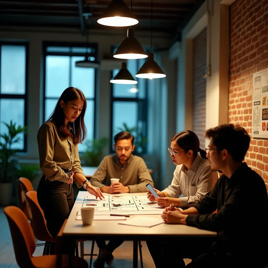 Professional business illustration